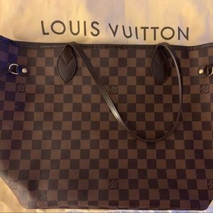 LOUIS VUITTON Damier Ebene Neverfull MM